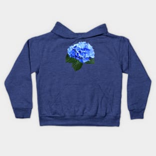 Beautiful Blue Hydrangea Kids Hoodie